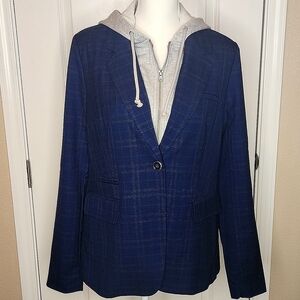 Romeo and Juliet Couture Hooded Blazer/Jacket, Large, NWT